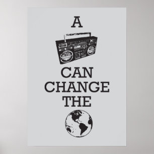 Boombox Can Change the World Poster