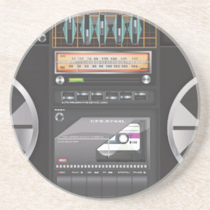 Boombox Ghetto Blaster Coaster