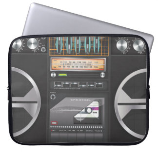 Boombox Ghetto Blaster Laptop Sleeve