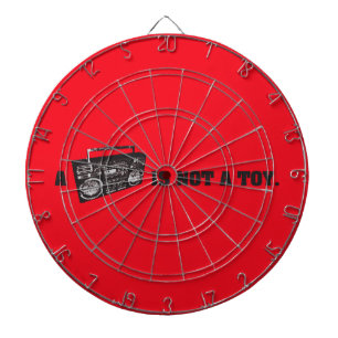 Boombox Is Not a Toy Dartboard
