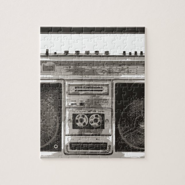 Boombox Jigsaw Puzzle (Vertical)