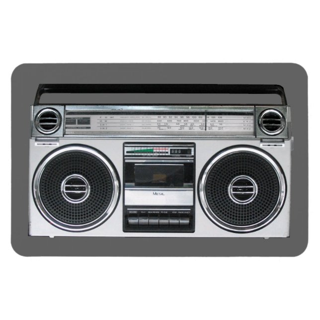 Boombox Magnet (Horizontal)