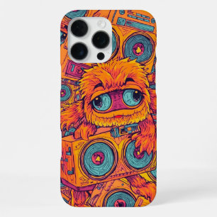 Boombox Monster 80s Music Lover Gift iPhone 16 Pro Max Case