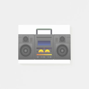 Boombox Post-it Notes