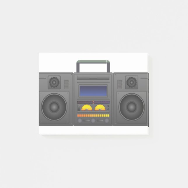 Boombox Post-it Notes (Front)