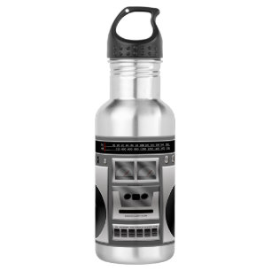 Boombox Radio Graphic 532 Ml Water Bottle