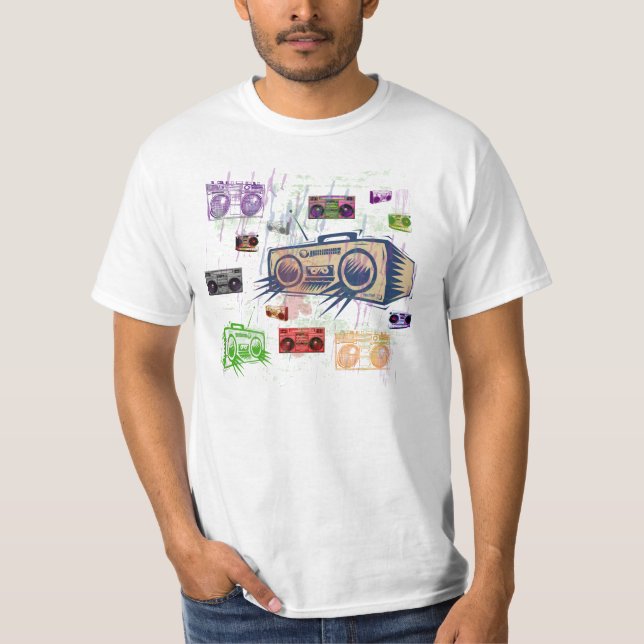 Boomboxes T-Shirt (Front)