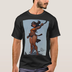 Boomerang Girl By Artist Don Castillo on FB T-Shirt