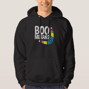 Boomerang Graphic Boomerang Thrower Boomerang Play Hoodie