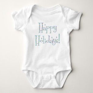 Boomerang Happy Holidays! Baby Bodysuit