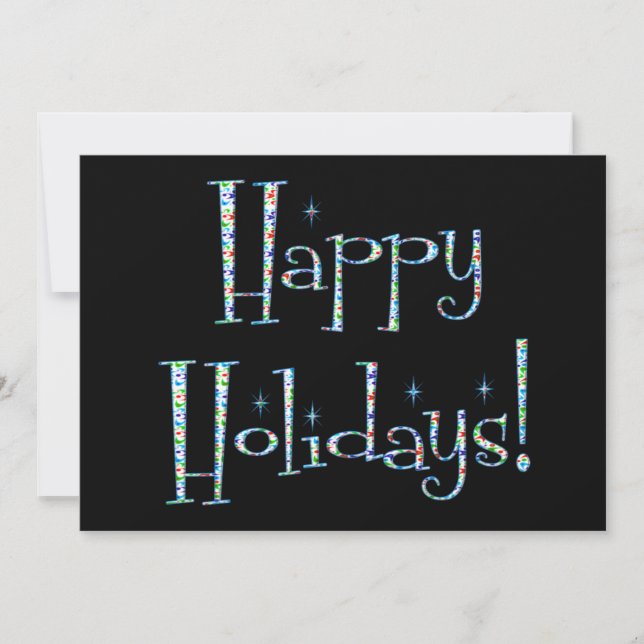 Boomerang Happy Holidays! Invitation (Front)