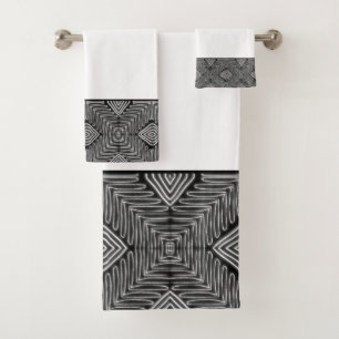 Boomerang Mudcloth Bath Towel Set