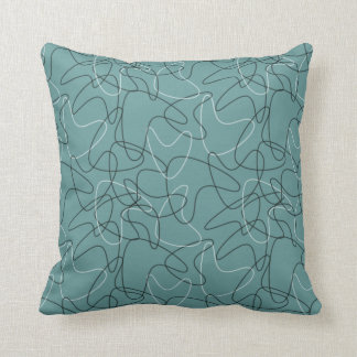 Boomerang Pattern 1 Throw Pillow