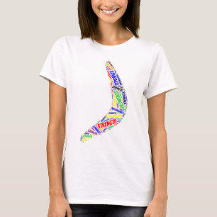 Boomerang Strength, Courage, Perseverance T-Shirt