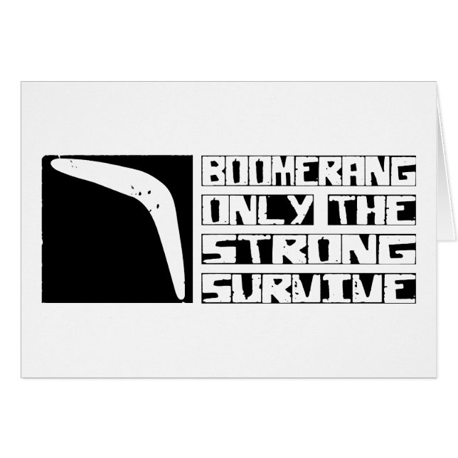 Boomerang Survive (Front Horizontal)