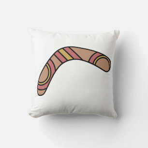 Boomerang Throw Pillow