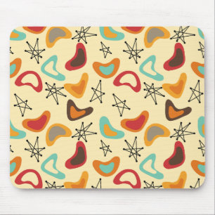 Boomerangs and Stars Mouse Pad