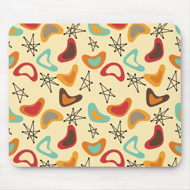 Boomerangs and Stars  Mouse Pad (Front)