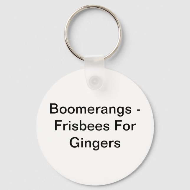 Boomerangs Keychain (Front)