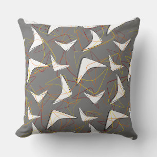 Boomerangs Throw Pillow