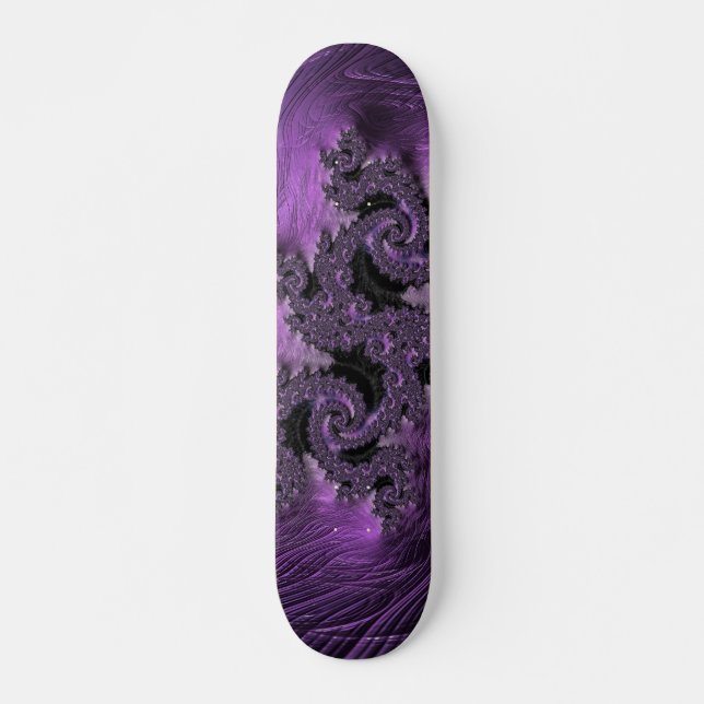 BoomGoo™ skateboard F396 "Stone Dragon" 4 violet (Devant)