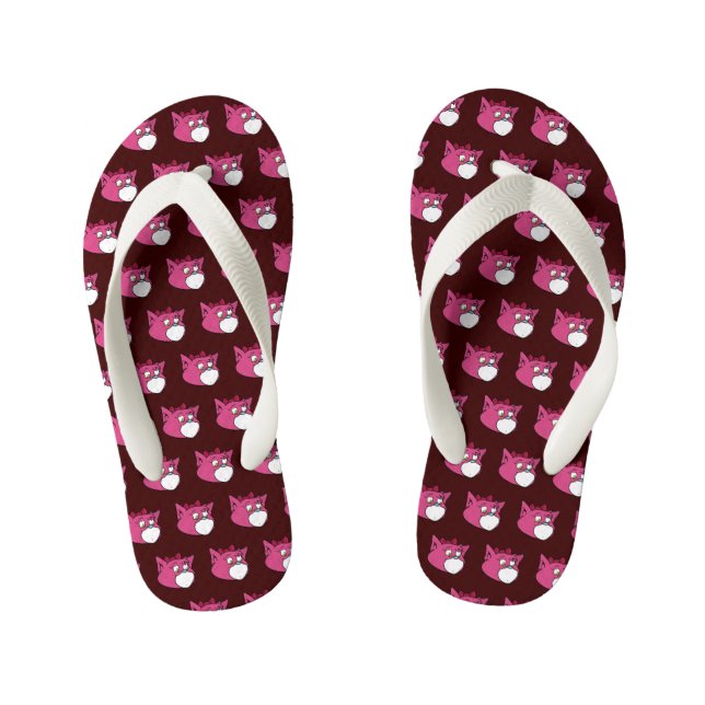 Boomi Cats Kid's Flip Flops (Footbed)