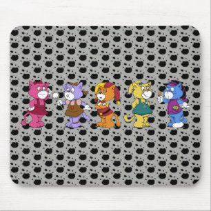 Boomi Cats Mouse Pad