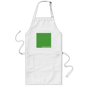 Boomslang green colour name long apron