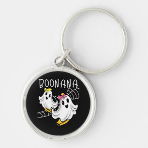 Boonana Cute Ghost Banana Halloween Keychain