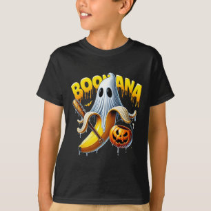 Boonana Ghost Nana Funny Halloween Costume Art 1 T-Shirt