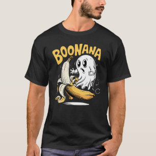 Boonana Surprise Me Boo Halloween Funny Ghostface T-Shirt