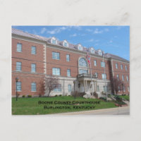 Boone County Courthouse Postcard