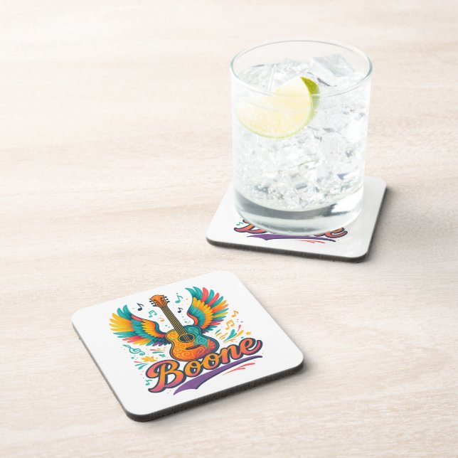 Boone Guitar Coaster (Right Side)