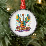 Boone Guitar Metal Ornament<br><div class="desc">Boone Guitar</div>