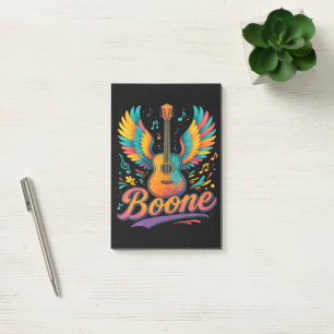 Boone Guitar Post-it Notes