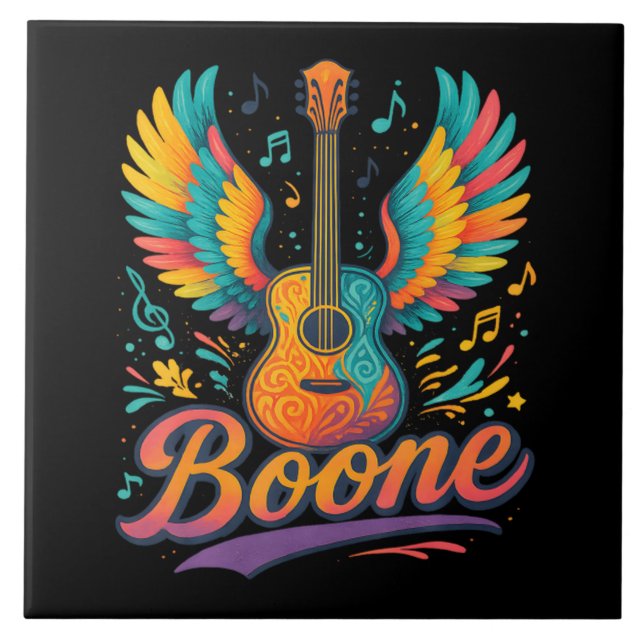 Boone Guitar Tile (Front)