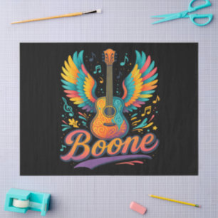 Boone Guitar Tissue Paper