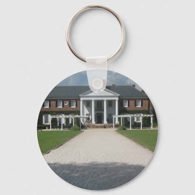 Boone Hall Plantation, Charleston SC Keychain (Front)