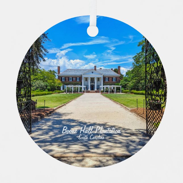 Boone Hall Plantation ornament (Front)