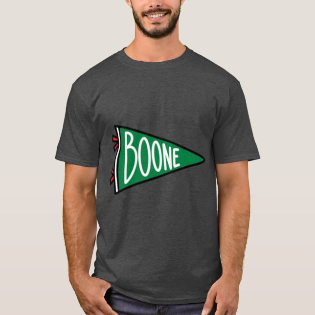 Boone Iowa Flag T-Shirt (Front)