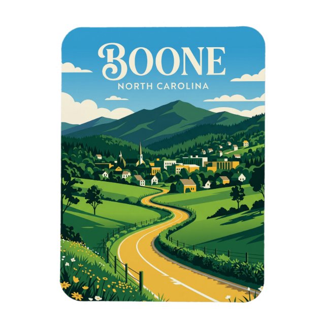 Boone USA Magnet (Vertical)