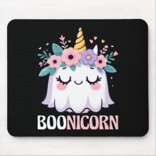 Boonicorn Unicorn Ghost  Mouse Pad