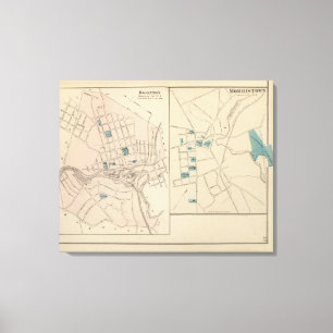 Boonton, Morristown, NJ Canvas Print