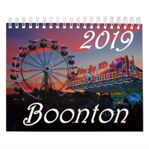 Boonton New Jersey 2019 15-Month Calendar