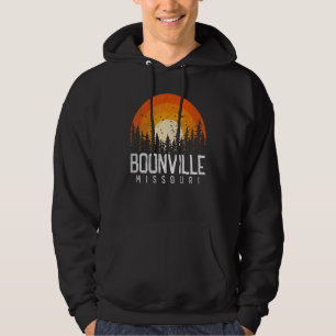 Boonville Missouri MO   Retro Vintage 70s 80s 90s  Hoodie