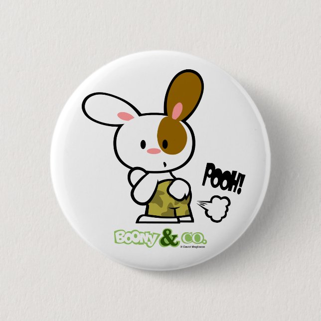 Boony & Co. Boony Pooh Buttons (Front)
