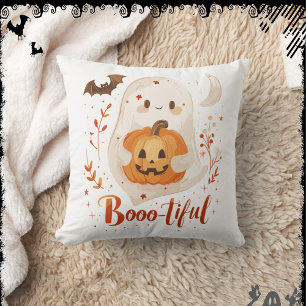 Booo-tiful ExDesigner Halloween Throw Pillow