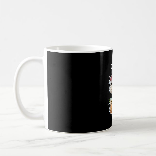 Boooba Kawaii Boba Tea Drink Cat Lover Halloween G Coffee Mug (Left)