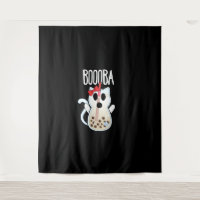 Boooba Kawaii Boba Tea Drink Cat Lover Halloween G