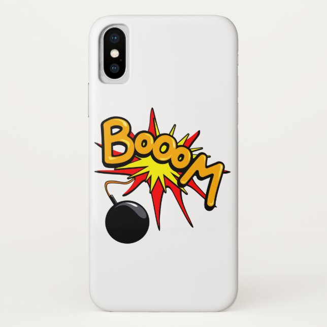 Booom! Case-Mate iPhone Case (Back)